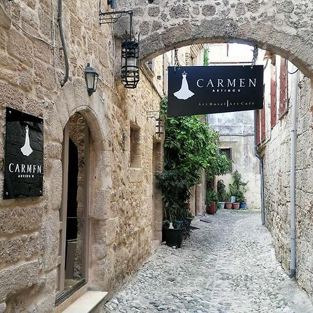 Carmen Art Hotel Rhodes City 外观 照片